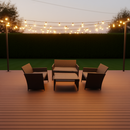 מערכת ישיבה לגינה/מרפסת Bali משלבת כורסאות יחיד וזוגי, מבית HomeTown